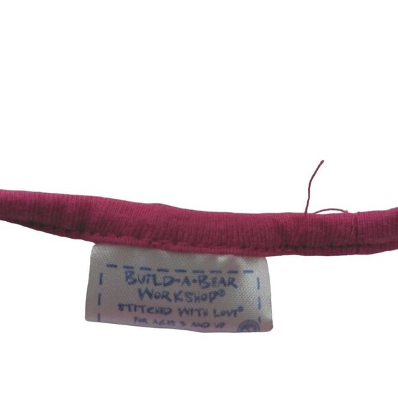 Build A Bear Workshop Princess Shirt Silver Crown Sequin Heart Jewel BAB - Picture 3 of 5